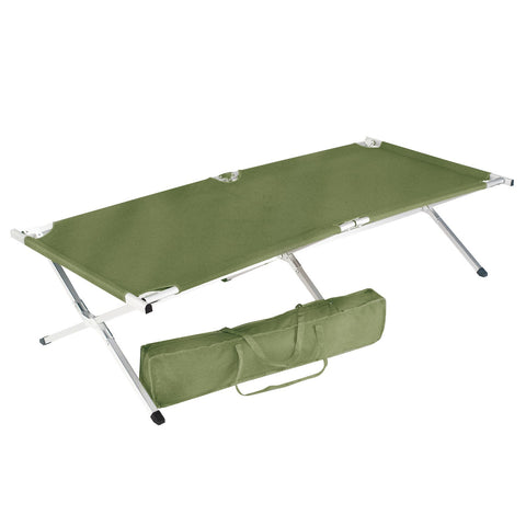 NS army green Cot Aluminum and Carry Case