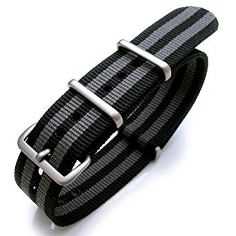 Black & grey NATO strap