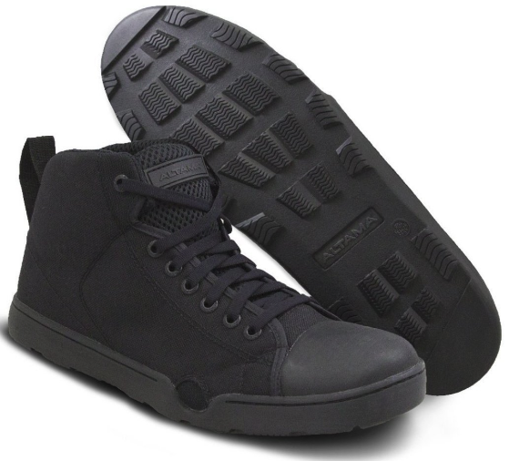NAVY SEALS MARITIME ASSAULT MID BLACK SHOE navysealslife
