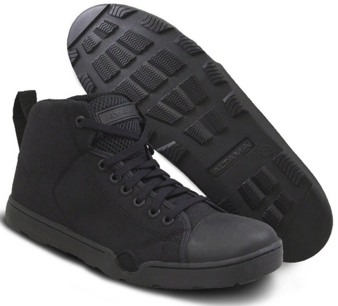 NAVY SEALS MARITIME ASSAULT MID BLACK SHOE