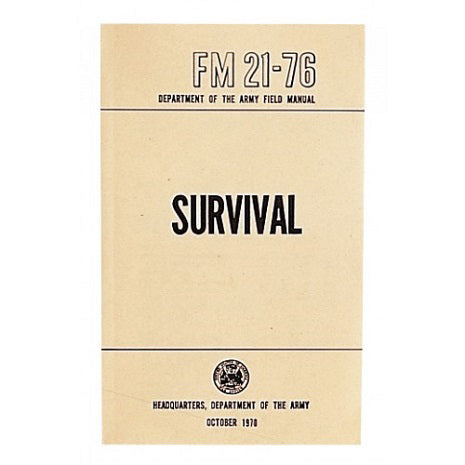 SURVIVAL MANUAL FM 21-76