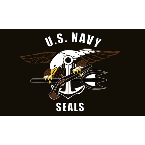 US NAVY SEALS FLAG