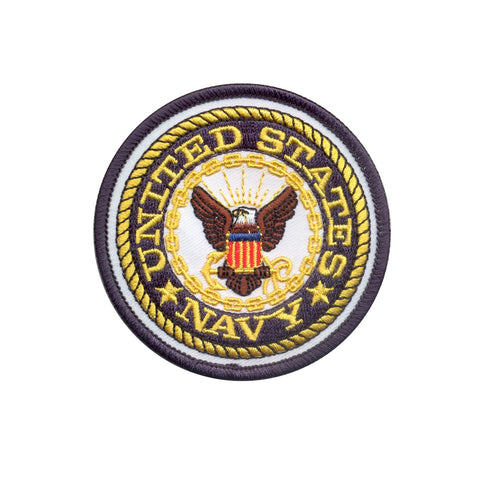 US NAVY round patch