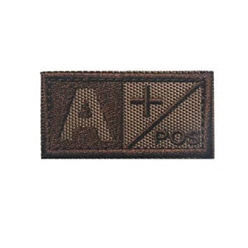 A Positive blood type brown patch