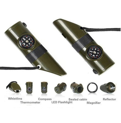 NS SURVIVAL WHISTLE 6 IN 1
