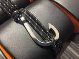Silver hook paracord bracelet