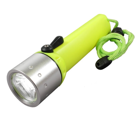 DIVING FLASHLIGHT WITH TURNSWITCH