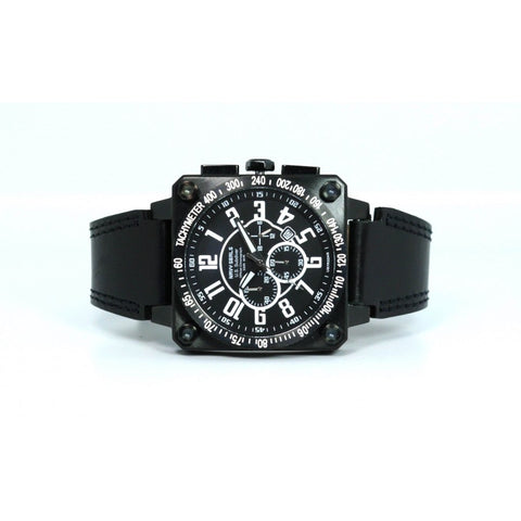 U.S. SUBDIVER IPB BLK LEATHER