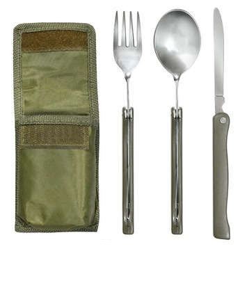UTENSIL SET WITH OD POUCH
