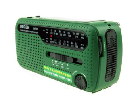 EMERGENCY SHORTWAVE RADIO FLASHLIGHT DYNAMO