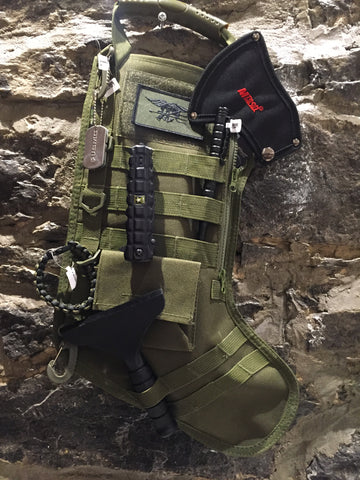 NS CHRISTMAS TACTICAL STOCKING