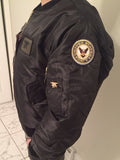 Navy Seals BOMBER JACKET BLACK MA-1