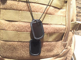 NS DOGTAGS MATTE BLACK WITH SILENCERS