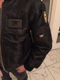 Navy Seals BOMBER JACKET BLACK MA-1