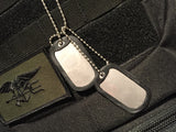 NS DOGTAGS MATTE BLACK WITH SILENCERS