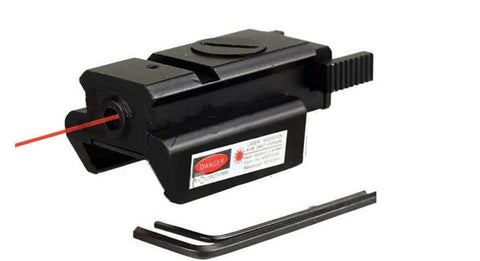 Red dot pistol laser sight