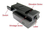 Red dot pistol laser sight