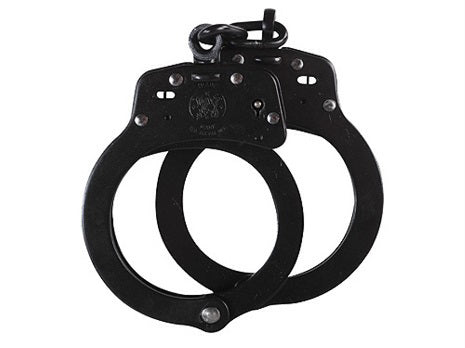 SMITH & WESSON MILITARY POLICE HANDCUFFS BLACK