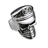 SKELETON SAILOR RING STAINLESS STEEL