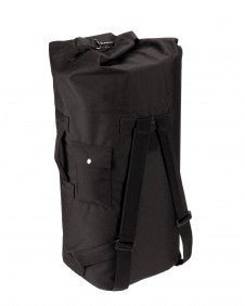 DUFFLE BAG II WITH DUAL BACK STRAP BLACK