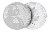 Star Wars Darth Vador Silver Coin