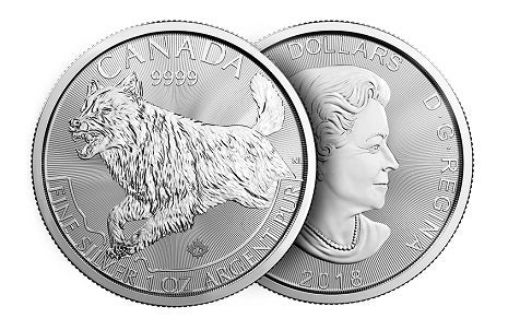 Wolf Silver Coin