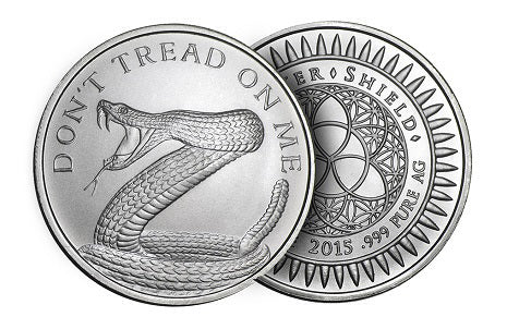 Don't Tread On Me Silver Coin