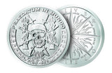 Pirate Shield Silver Coin