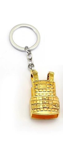 Gold tactical vest keychain