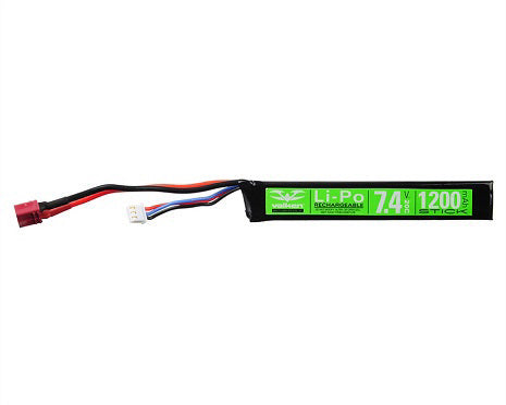 Lipo Airsoft Battery 7.4volt 1200mAh 20c