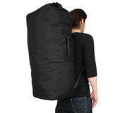 DUFFLE BAG II WITH DUAL BACK STRAP BLACK